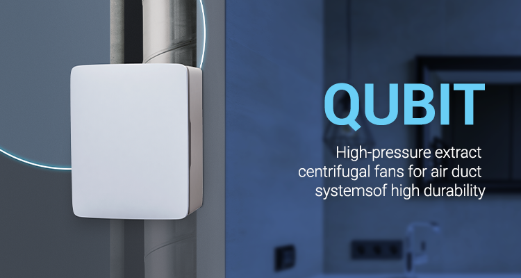 Qubit: backdraft-free ventilation