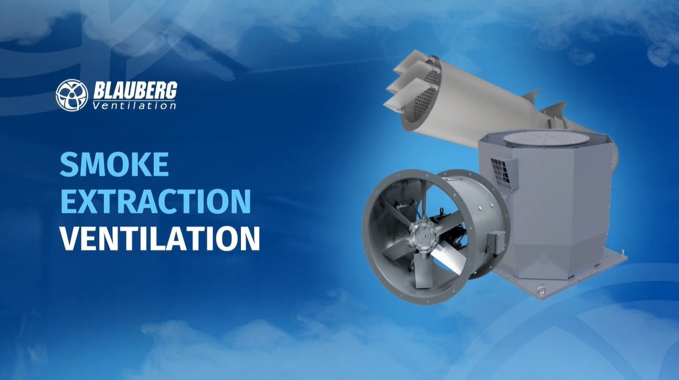 Assortment video about Smoke extraction by Blauberg