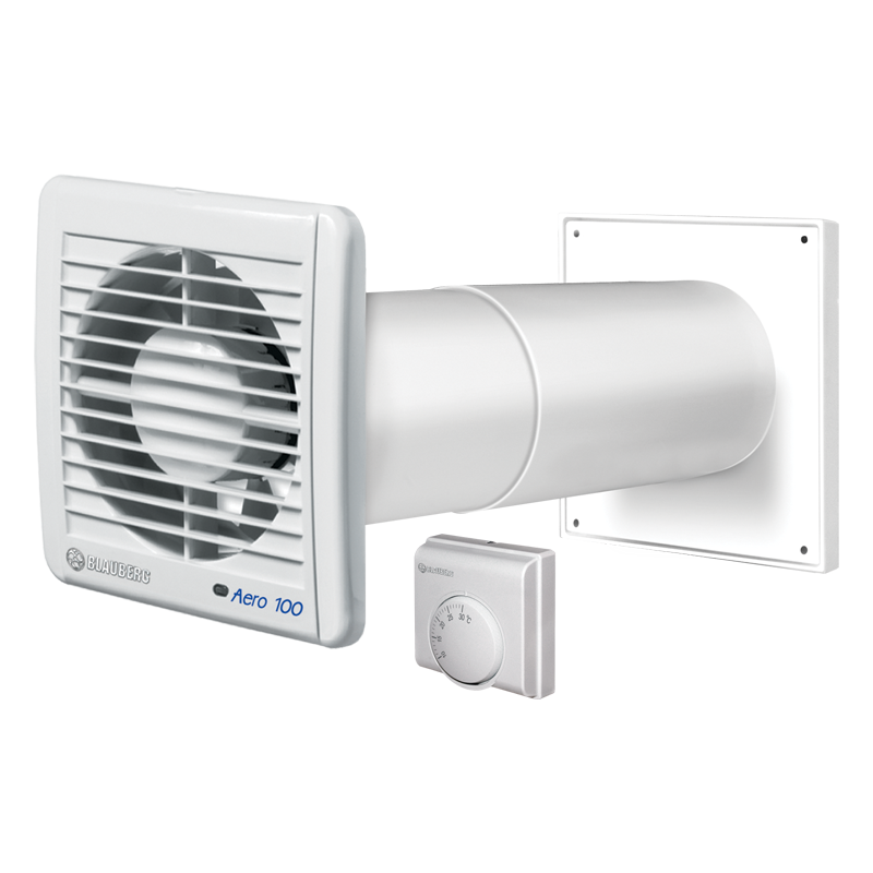 Air inlets - Wall vents with fan