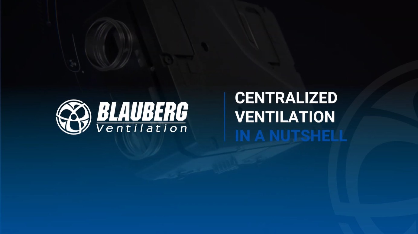Assortment video about Air handling units by Blauberg