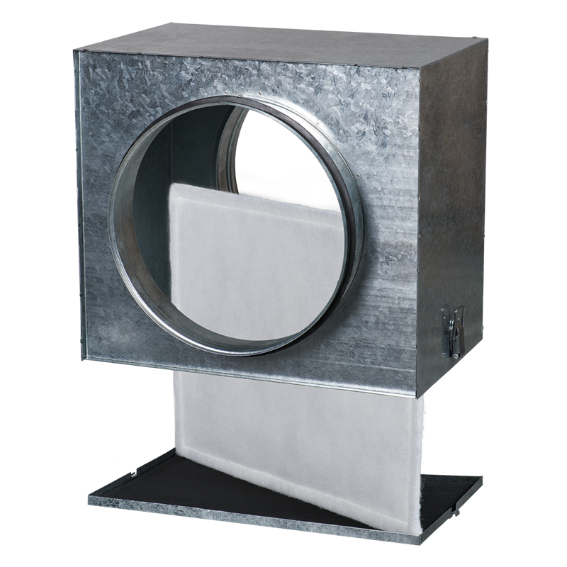 Accessories for ventilating systems - Filter-boxes