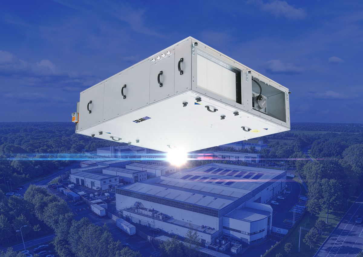 Technimark’s plant in Ireland has been equipped with energy-efficient ventilation from Blauberg