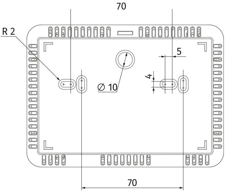 Blauberg KV2 Vento Eco - Dimensions