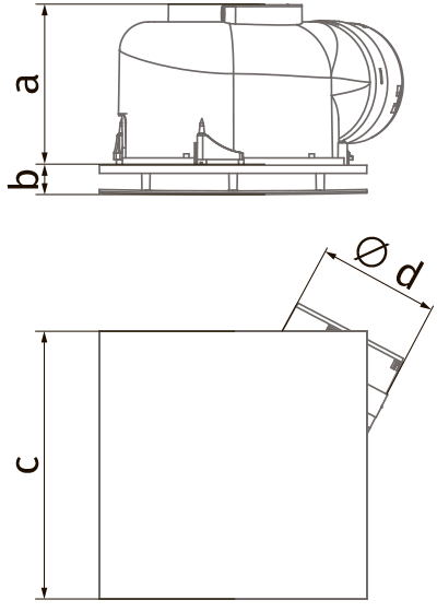 Вентс Ultra 250 Square - Размеры