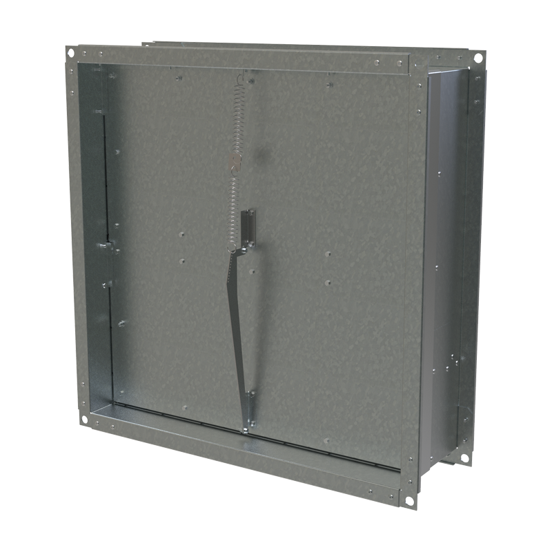 Fire dampers - Pressure control valves