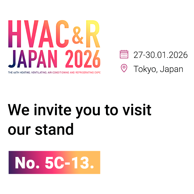 Blauberg Ventilatoren at HVAC&R JAPAN 2026!