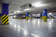 Smoke extraction ventilation for parking premises