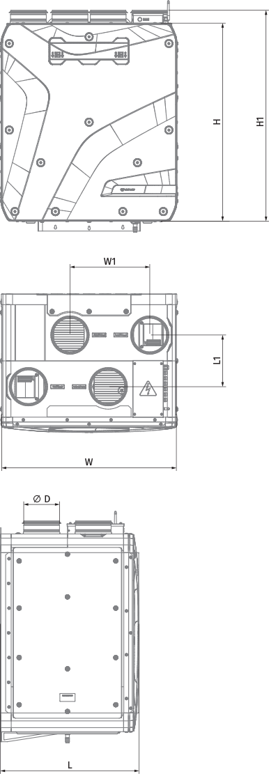 Вентс Reneo S 351 R S14 - Размеры