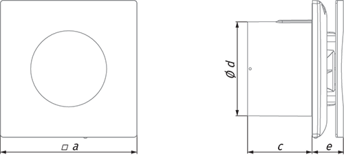 Vents Hi-Fi 100 T - Dimensions