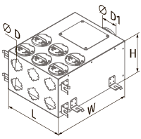 Vents BlauFast SR 125/63x6 02 - Dimensions