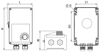 Vents CDTE E5.0 TP - Dimensions