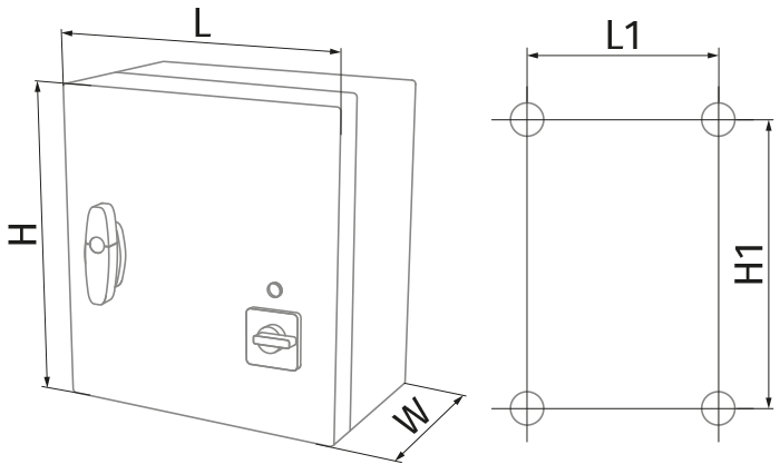 Blauberg CDR5E D4.0 M - Dimensions