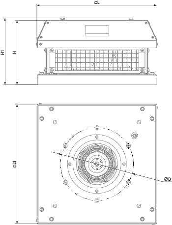 Вентс Tower-H 310 2E - Размеры