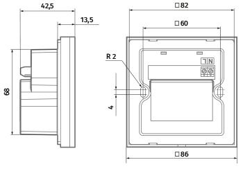 Vents SE Vento Expert W - Dimensions