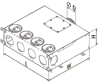 Blauberg BlauFast SR 125/90x6 01 - Dimensions