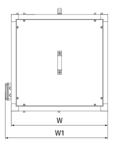 Вентс Iso-VK 315 2E - Размеры