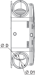 Blauberg Reneo-Fit D 150-E S21 - Dimensions