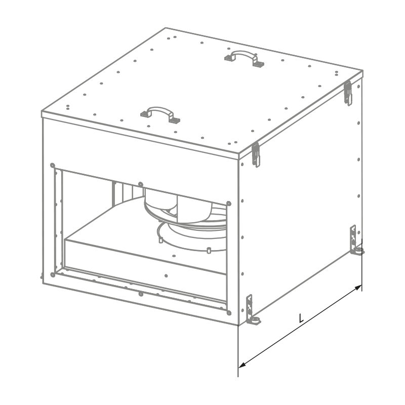 Blauberg Box-I EC 60x30-1  - Размеры