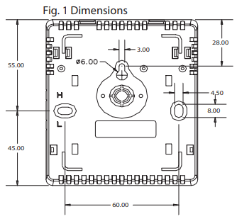Blauberg CD-1 - Dimensions