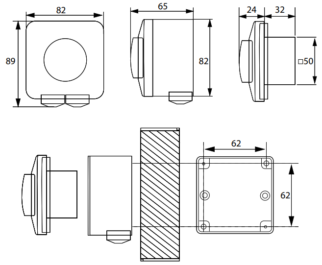 Blauberg CDTE E/0-10 - Dimensions