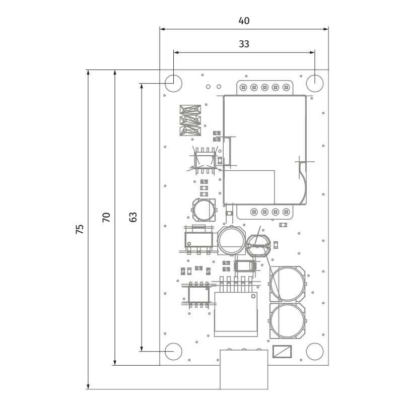 Blauberg CD-3 - Dimensions