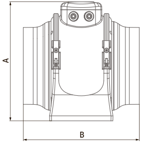 Blauberg Primo 150 - Размеры