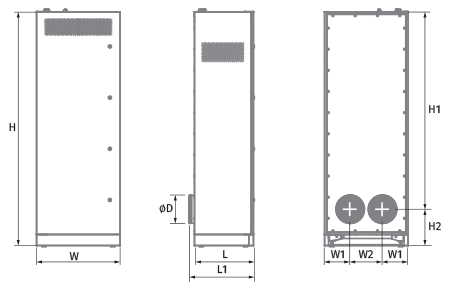 Вентс Civic EC LB 300-E S21 - Размеры