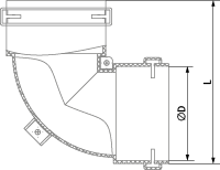 Blauberg BlauFast RB 90 - Dimensions