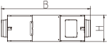 Blauberg KOMFORT GRE EC 800 - Dimensions