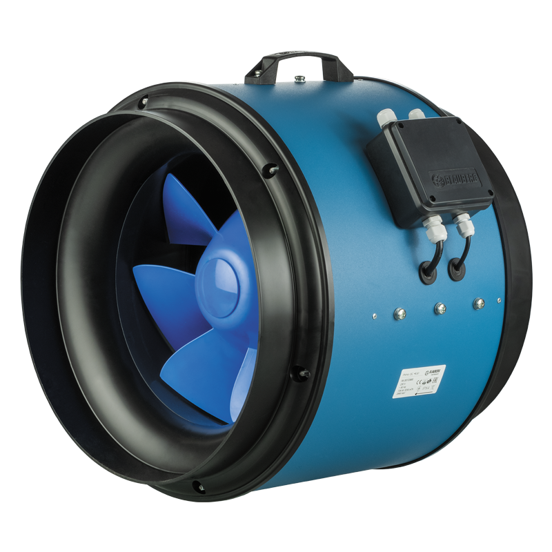 Blauberg Primo 400 - Inline mixed flow fans with AC motors