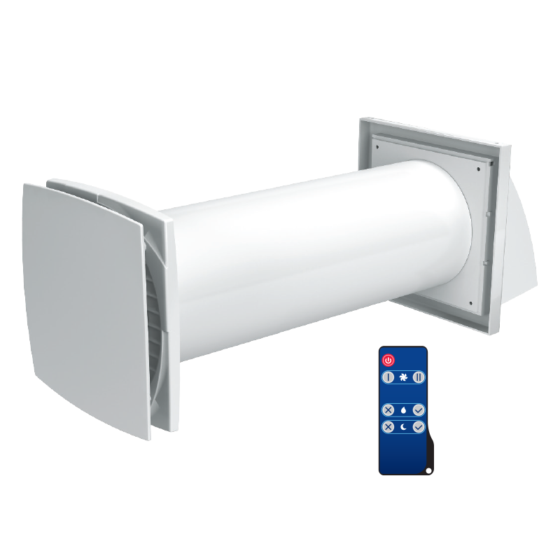 Blauberg Solo A50 S4 Pro R V.2 - Wall ventilator with heat and energy recovery