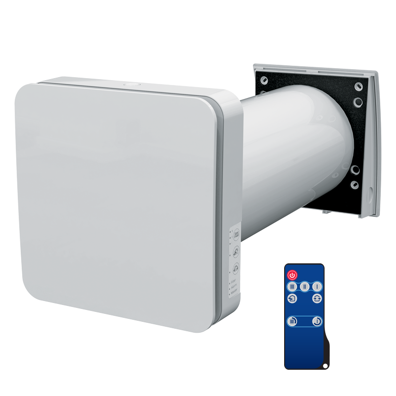 Blauberg VENTO inHome mini W M - Brand new dMVHR solutions for newbuild and retrofit single-room applications, offer efficient and cost-effective ventilation