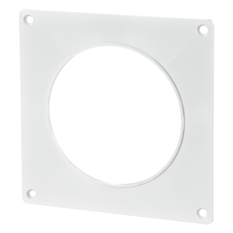 Blauberg BlauPlast WP 125 - Wall plate for round ducts