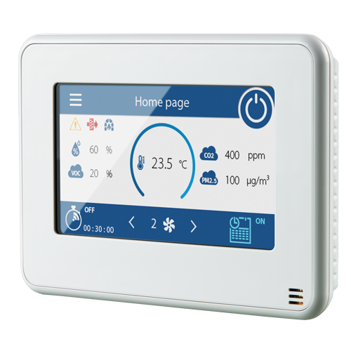 Blauberg S25 - LCD control panel