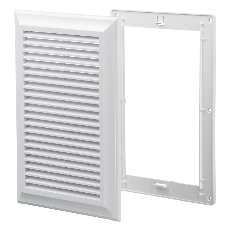 Blauberg Decor 180x250Bs - Plastic grilles for supply and exhaust ventilation