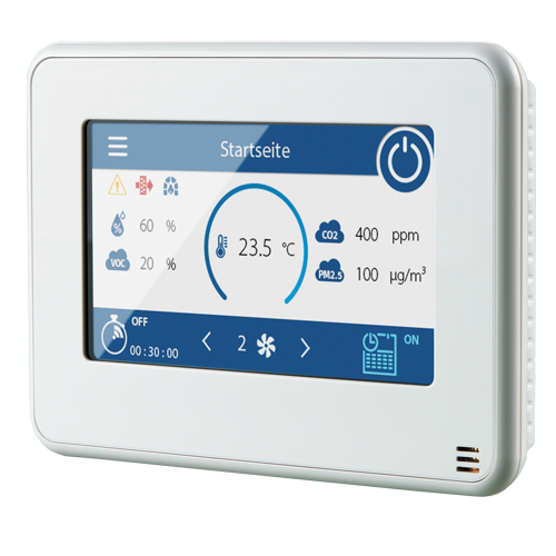 Blauberg S25 - LCD control panel