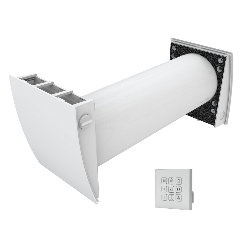 Blauberg Vento Eco Standard Pro - Heat recovery single-room units. Maximum air flow up to 50 m³/h