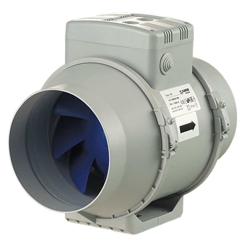 Blauberg Turbo EC 150 GI1 - Inline mixed-flow fans with EC motor