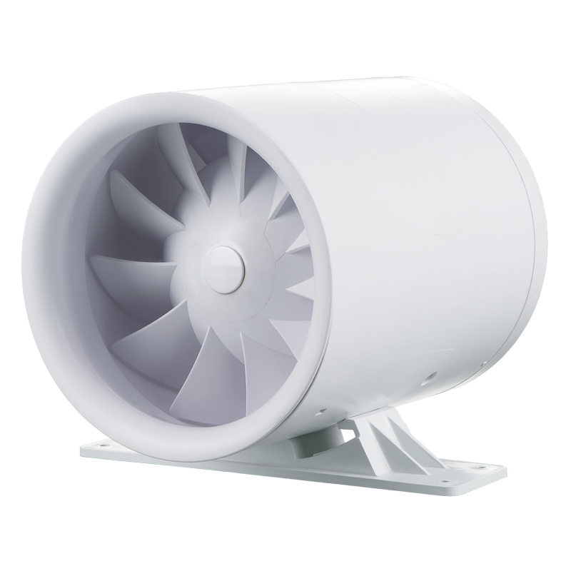 Blauberg Ducto-U 100 T - Low noise axial inline fans for exhaust or supply ventilation with superior air flow