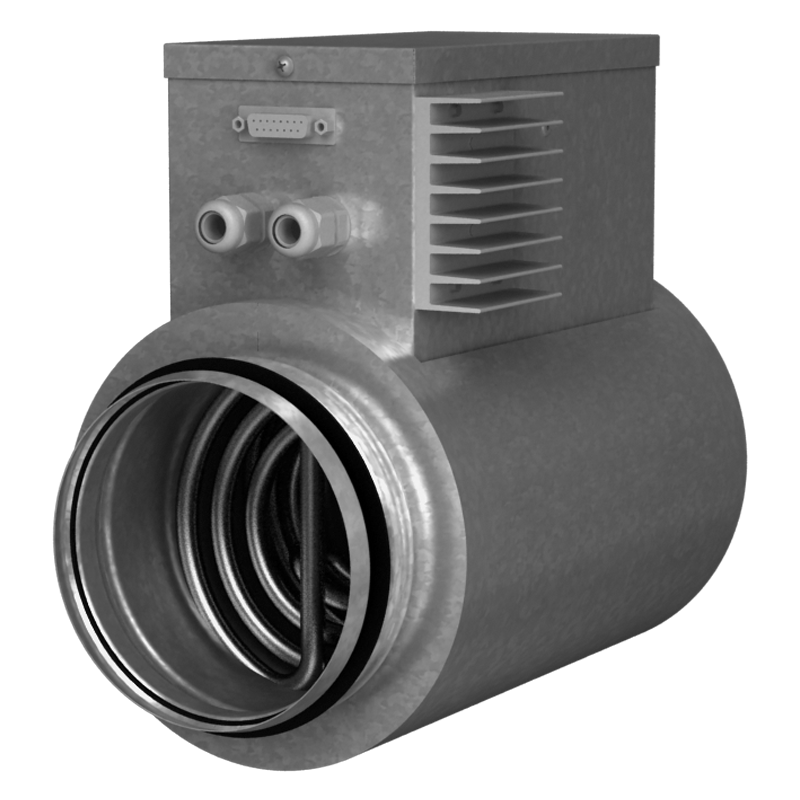 Blauberg ENH 125-0.8-1 S21 - Duct heater for supply air reheating