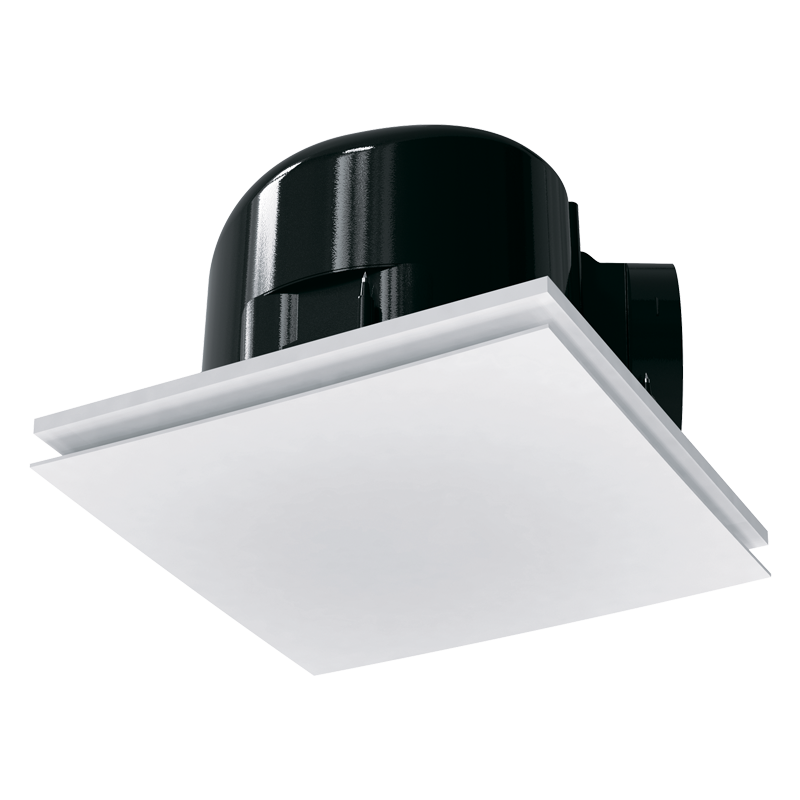 Blauberg Ultra 250 Square H - Centrifugal exhaust low-noise and low-energy fans for ceiling mounting