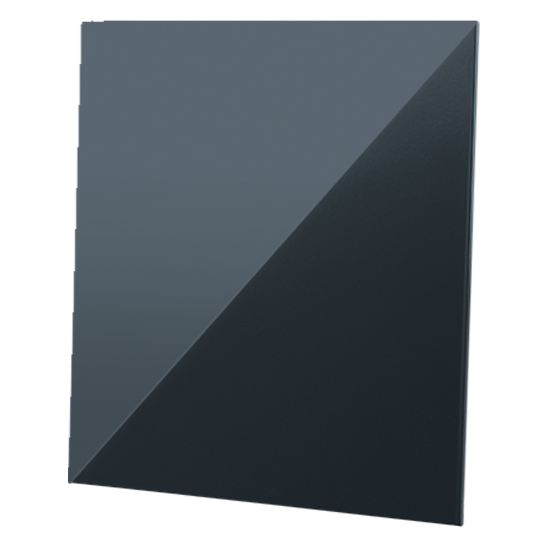 Blauberg DPA 100/180 Glas Black - Design Konzept System panels are the finishing touch of your home's ventilation design