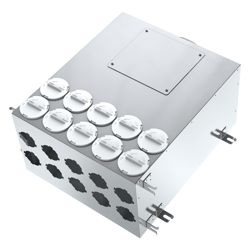 Blauberg BlauFast SR 160/75x10 01 - Supply or exhaust ventilation systems of residential spaces. For distribution of air from the ventilation unit through the air ducts