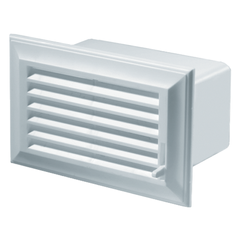 Blauberg Decor 81х136 - Plastic end grilles for supply and exhaust ventilation