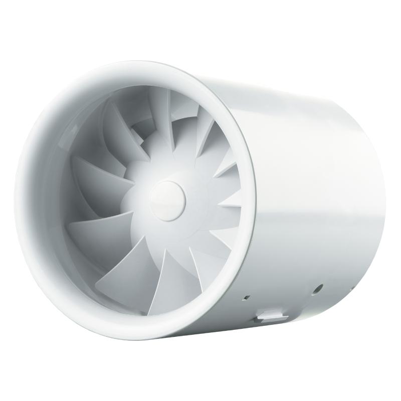 Blauberg Ducto Plus 125 - Low noise axial inline fans for exhaust or supply ventilation with superior air flow