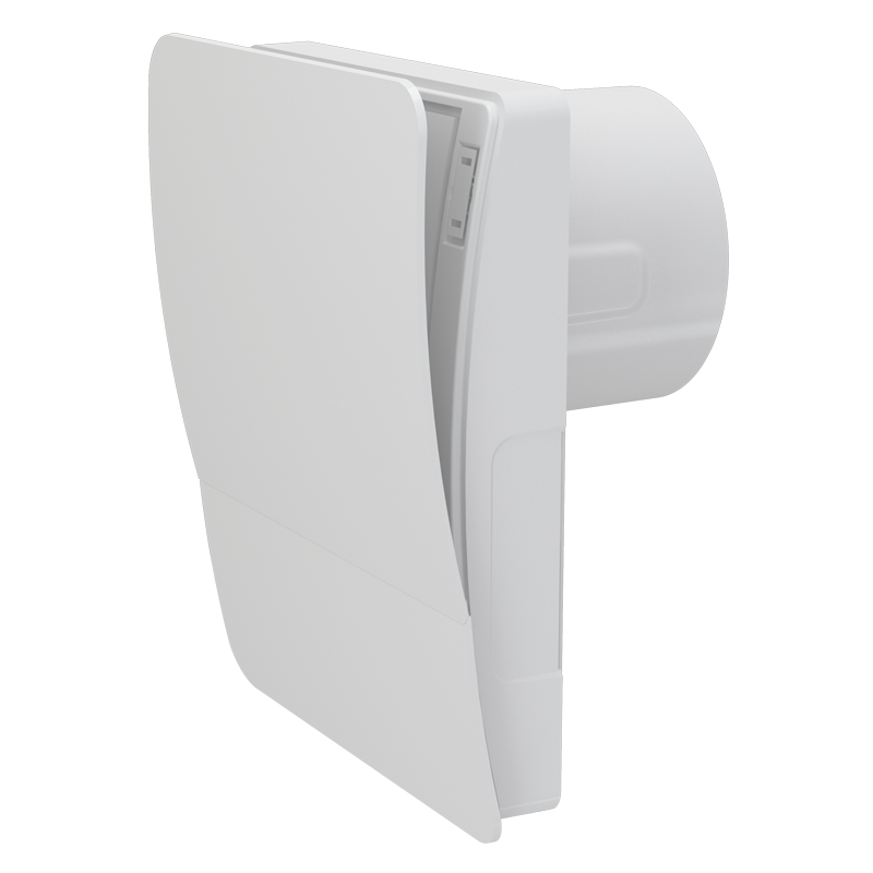 Blauberg Cabrio Base 100 T - Innovative domestic exhaust fan with an automatic shutter, low noise operation and low energy consumption