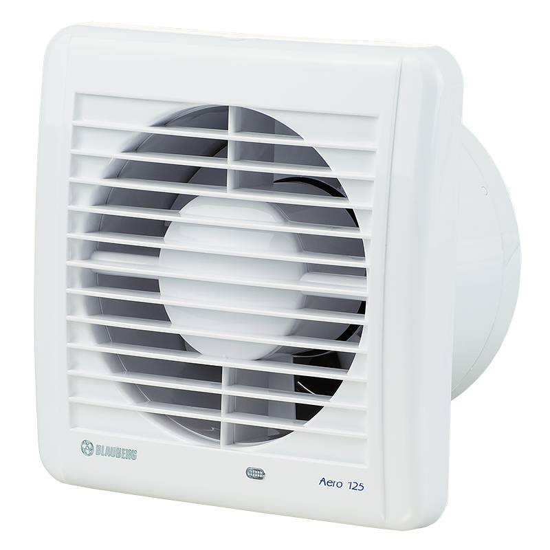 Blauberg Aero 125 H - Low-noise axial fan for exhaust ventilation