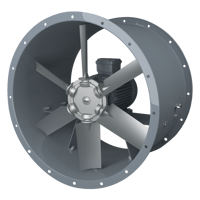 Axial smoke extraction fans - Smoke extraction - Series Vents Axis-P