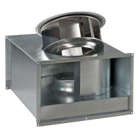 For rectangular ducts - Inline fans - Series Vents Box EC