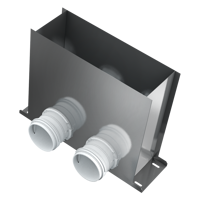 Radial ductwork - Air distribution - Series Vents BlauFast RPF 300x100/63x2 M